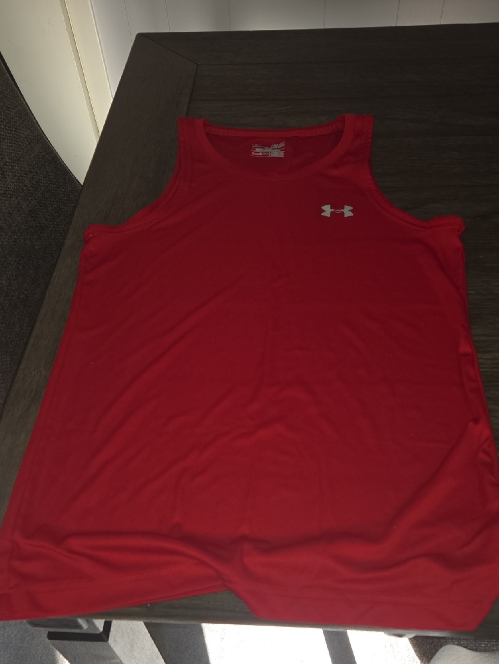 Under Armour Red Men's Athletic Tank Top